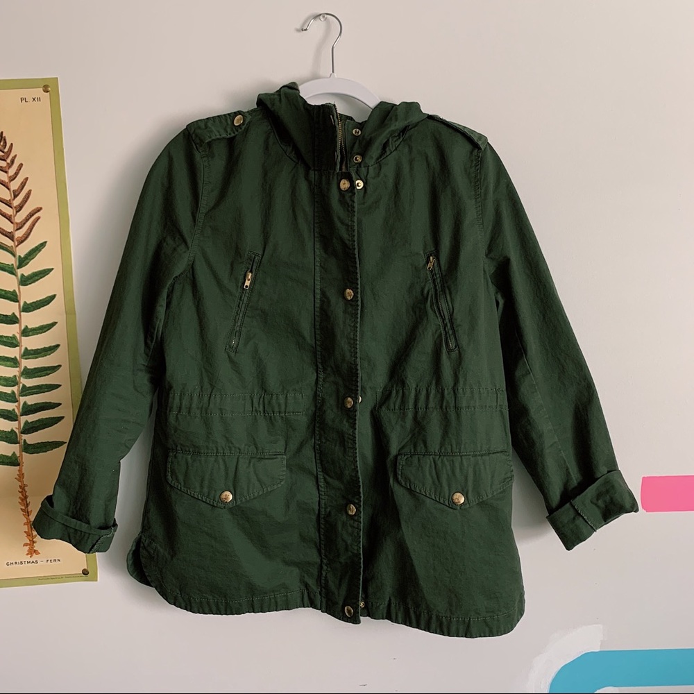 Love Tree Green Jacket